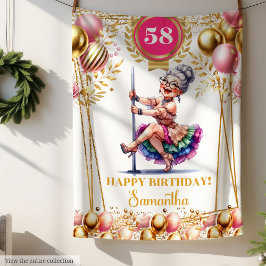 Manta Polar Moda Nombre personalizado Funny Blanket para la ab