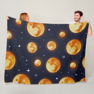 Manta Polar Moda sobre el patrón de fuego Fleece Blanket