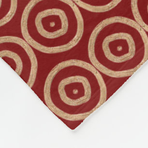 Manta Polar modelo a mano africano étnico