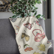 Modelo acogedor de elementos otoñales