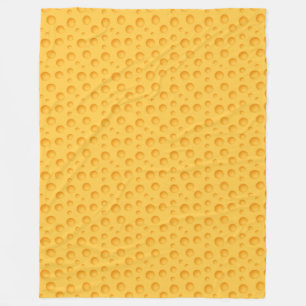 Manta Polar Modelo amarillo del queso