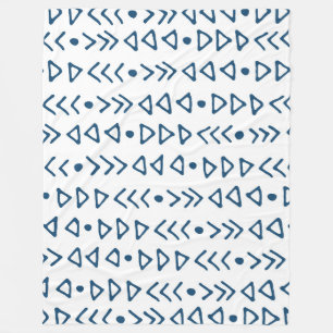 Manta Polar Modelo blanco de la flecha del triángulo de los