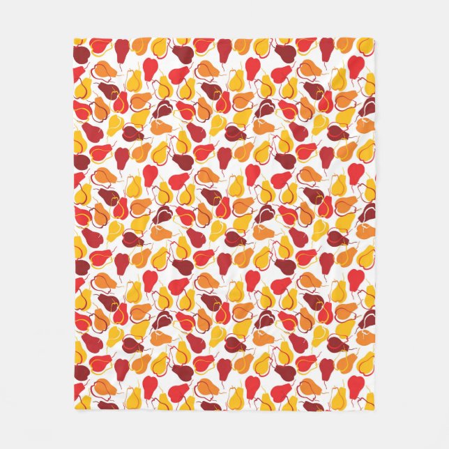 Manta Polar Modelo con las peras (Anverso)