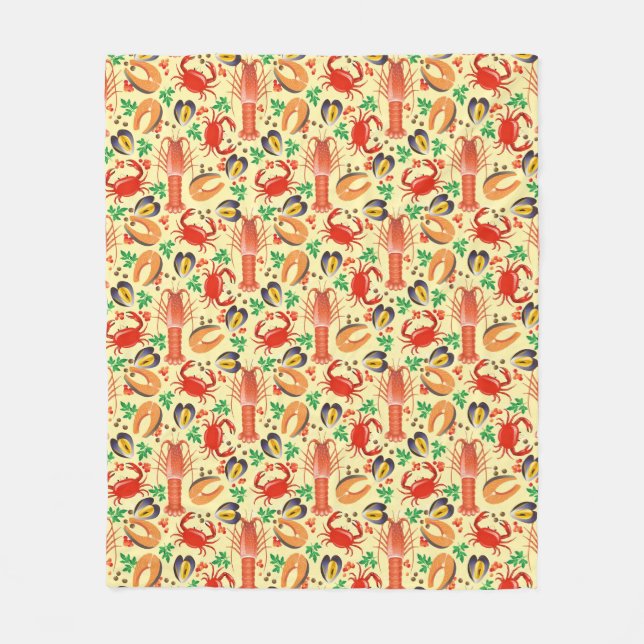 Manta Polar Modelo de los mariscos (Anverso)