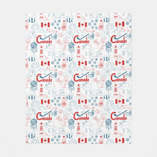 Manta Polar Modelo de los símbolos de Canadá el  