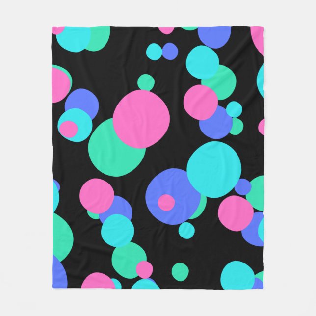 Manta Polar Modelo de resumen de burbujas (Anverso)