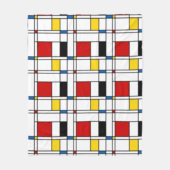 Manta Polar Modelo de Stijl (Anverso)