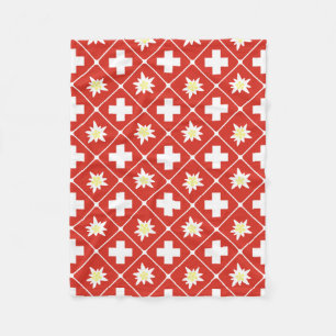 Manta Polar Modelo de Suiza Edelweiss