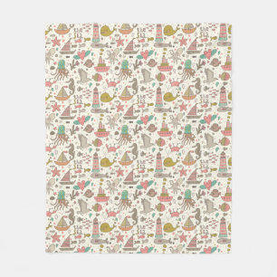 Manta Polar Modelo divertido del verano con las naves