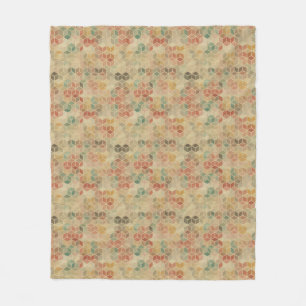 Manta Polar Modelo geométrico retro 5