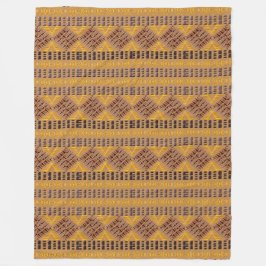 Manta Polar modelo geométrico tribal africano étnico