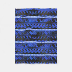 Manta Polar Modelo griego tradicional del meandro