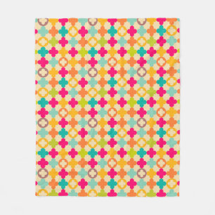 Manta Polar Modelo medieval del rosetón del vintage