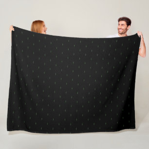 Manta Polar Modelo negro elegante del satén de Armani
