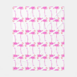 Manta Polar Modelo rosado del flamenco