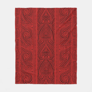 Manta Polar Modelo tribal maorí - el arte de Whakairo de la