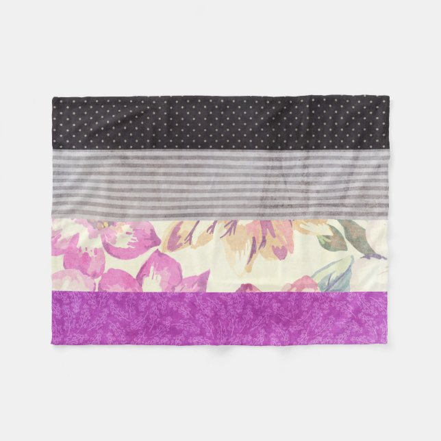 Manta Polar Modelos mezclados de la bandera del as (Frente (Horizontal))