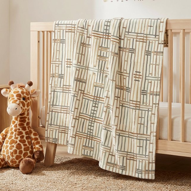 Manta Polar Modern Boho Linear Geometric ID1276 (Subido por el creador)