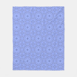Manta Polar Modern Liquid Art Flower Mandala Pattern
