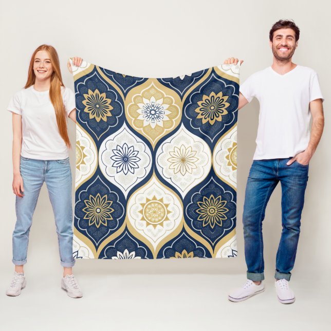 Manta Polar Modern Moroccan Geometric Seamless Pattern (In situ)