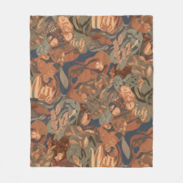 Manta Polar Modern Neutral Checkerboard Pattern | Trendy Home 