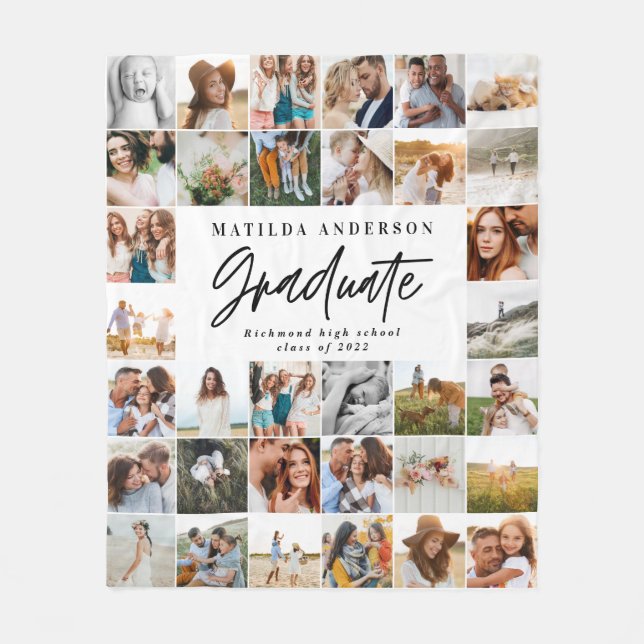 Manta Polar moderna clase elegante de fotografía de 2022  (Anverso)