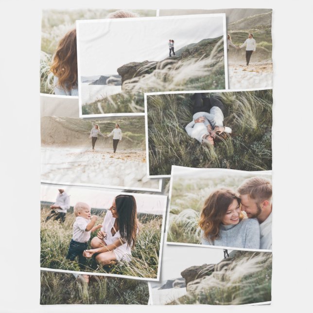 Manta Polar Moderna mínima 5 frazada elegante para faja (Anverso)