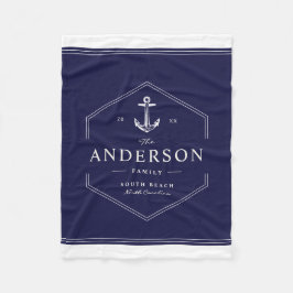 Manta Polar Moderna playa de Sailor Nautical