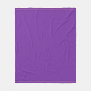 Manta Polar Moderna y elegante armonía de color violeta púrpur