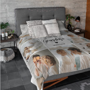 Manta Polar Moderno y simple la mejor abuela jamás el mejor re