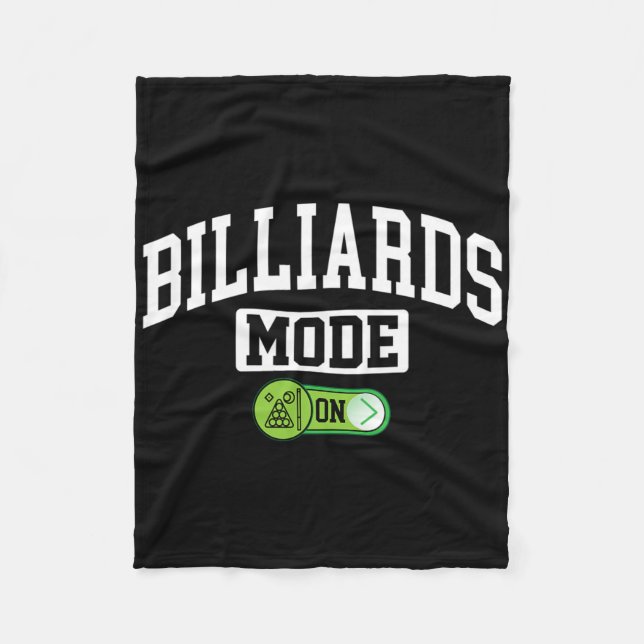 Manta Polar Modo Billiards activado - Funny Billiard Pool Play (Anverso)