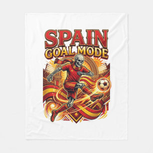 Manta Polar Modo Gol España Esqueleto Delantero Naciones Stree