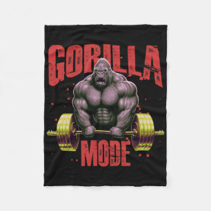 Manta Polar Modo Gorila Entrenamiento de Pesas Gimnasio Fisico