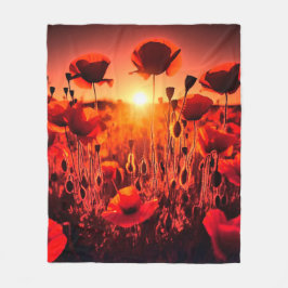 Manta Polar Mohn im Gegenlicht