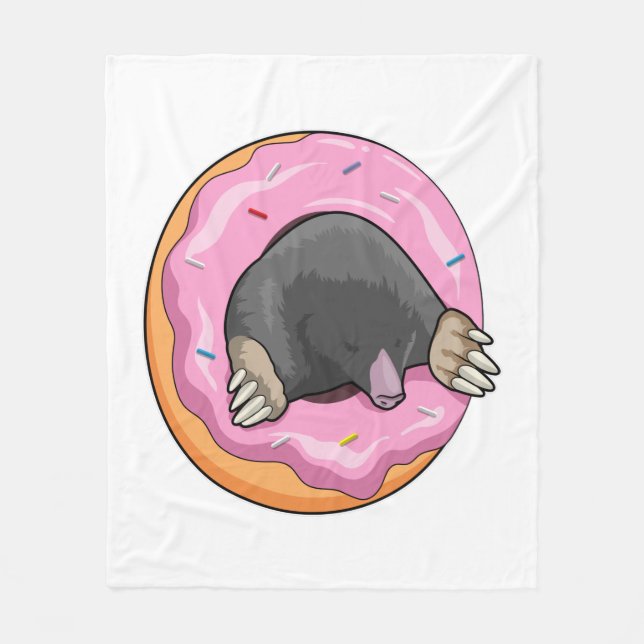 Manta Polar Mole con donut (Anverso)