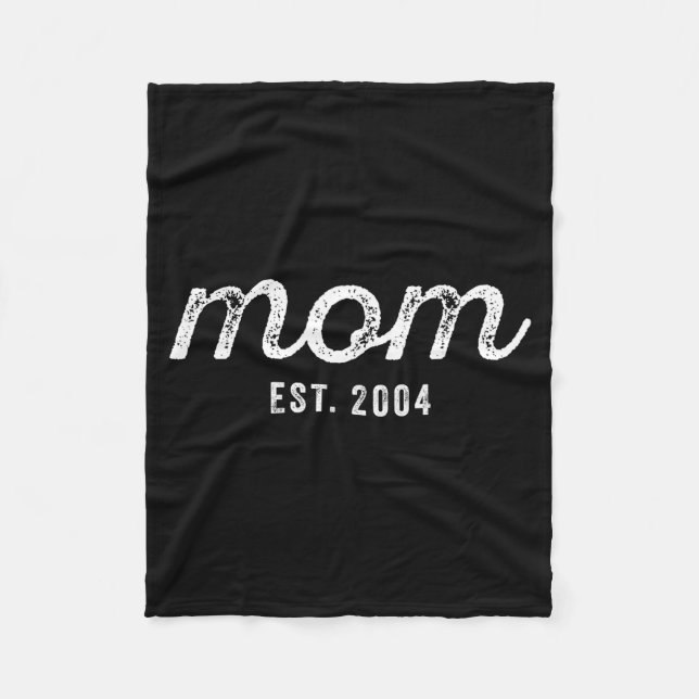 Manta Polar Mom Est 2004 Mom D Mother’s Day Ized  (Anverso)
