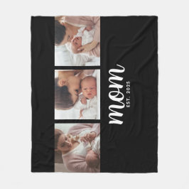 Manta Polar Mom Established Elegant Script Black 3 Photo