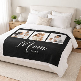 Manta Polar Mom Established Elegant Script Black 3 Photo