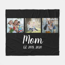 Manta Polar Mom Established Elegant Script Black 3 Photo