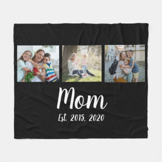 Manta Polar Mom Established Elegant Script Black 3 Photo