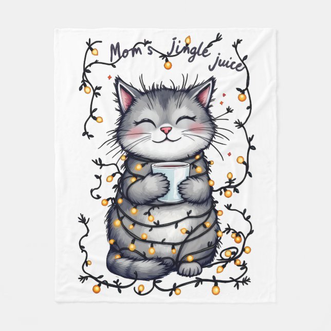 Manta Polar Mom's Jingle Juice  (Anverso)