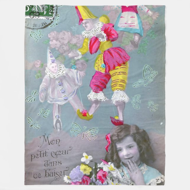 Manta Polar Mon petite coeur dans ce baiser 2 (Anverso)