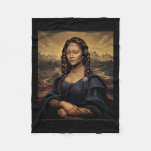 Manta Polar Mona Lisa Negra Reina Africana Historia Negra