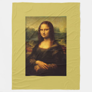 Manta Polar Mona Lisa por Leonardo da Vinci