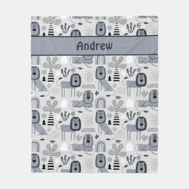 Manta Polar Monasterio de la Selva de León (Anverso)