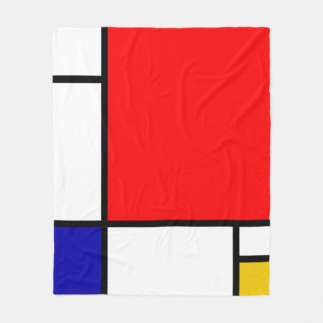 Manta Polar Mondrian 1 (Anverso)