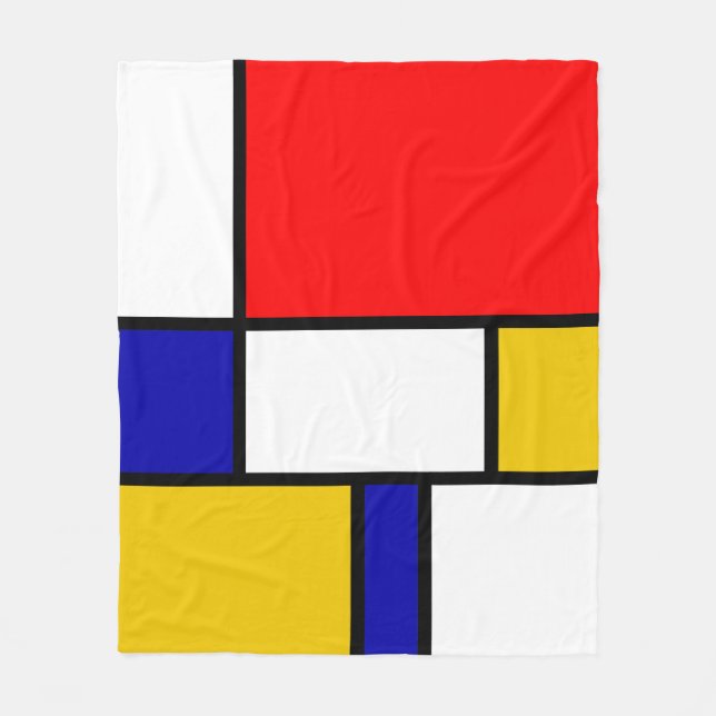 Manta Polar Mondrian 2 (Anverso)