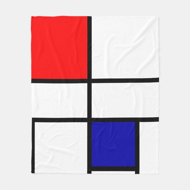 Manta Polar Mondrian 3 (Anverso)