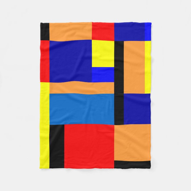 Manta Polar Mondrian #35 (Anverso)
