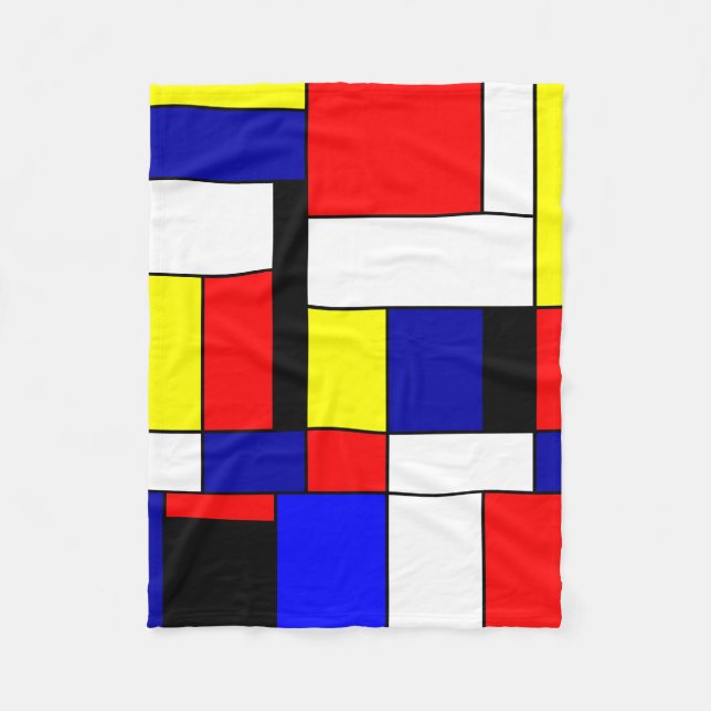 Manta Polar Mondrian #42 (Anverso)